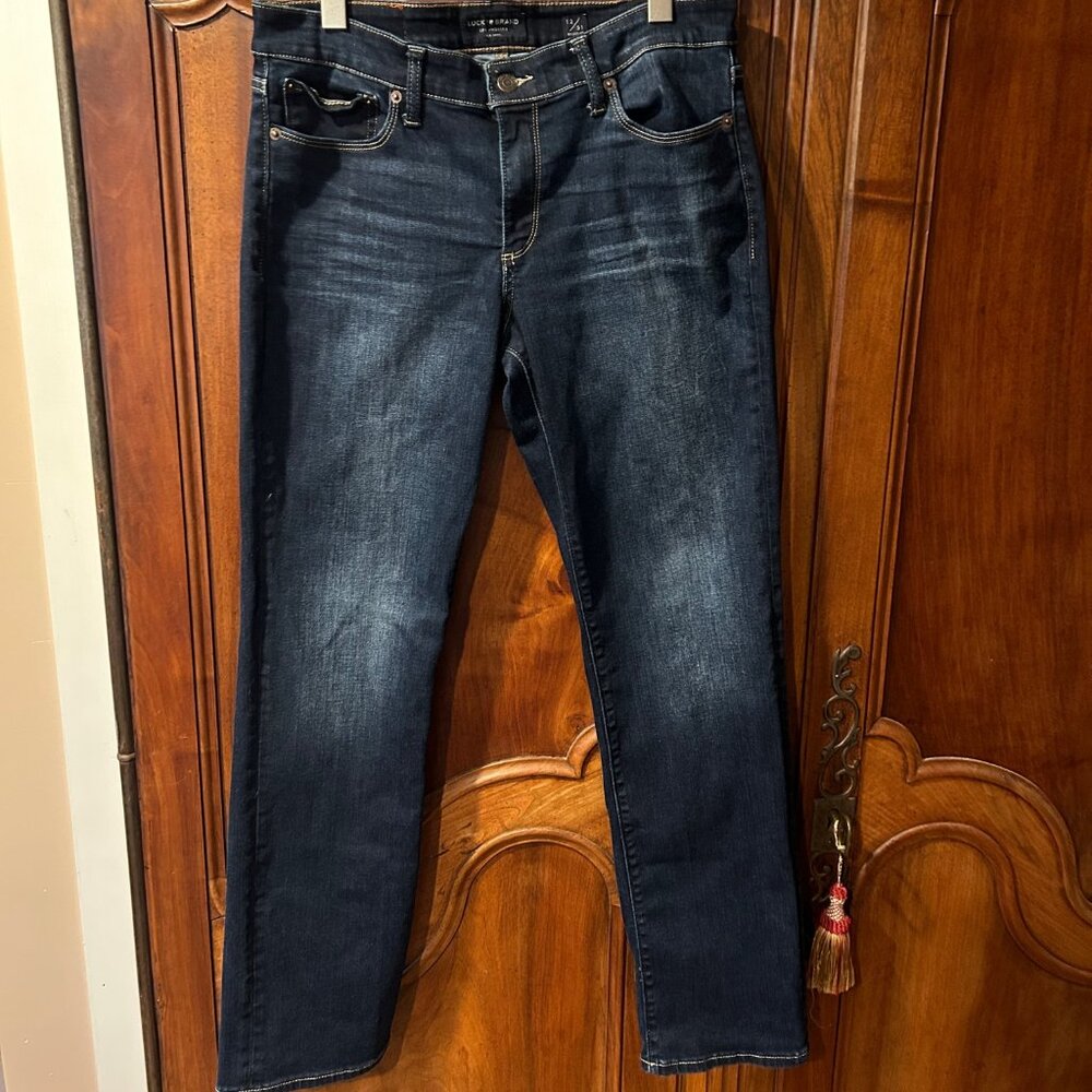 Lucky Brand Sweet Straight mid-rise jean, size 12/31R